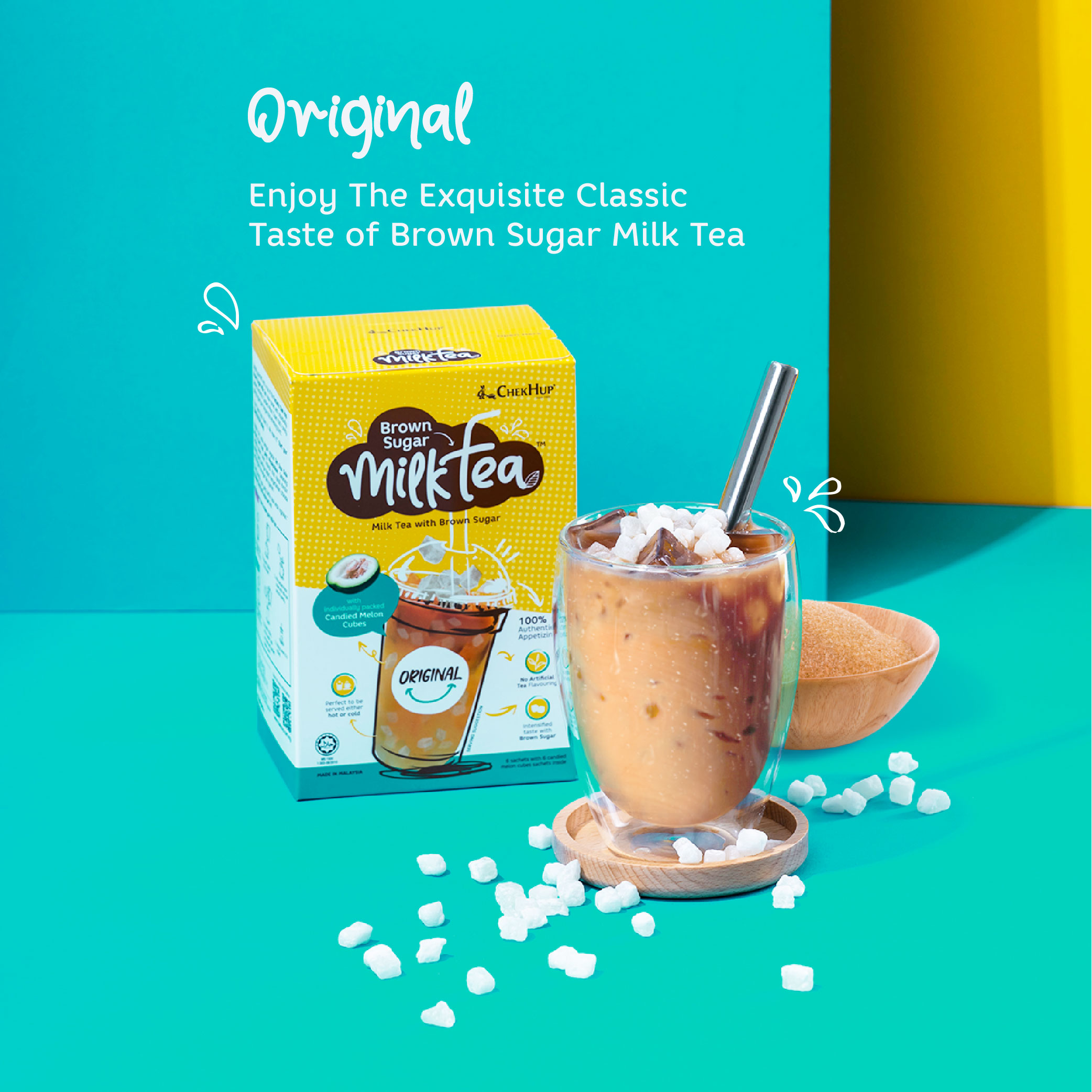 Chek Hup Brown Sugar Milk Tea (Original) (35g x 6s)