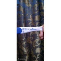 Clear blue pregnancy test