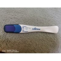 My first experience with clearblue pregnancy test