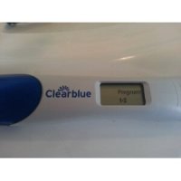Clearblue pregnancy test