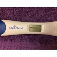 Clear blue pregnancy test